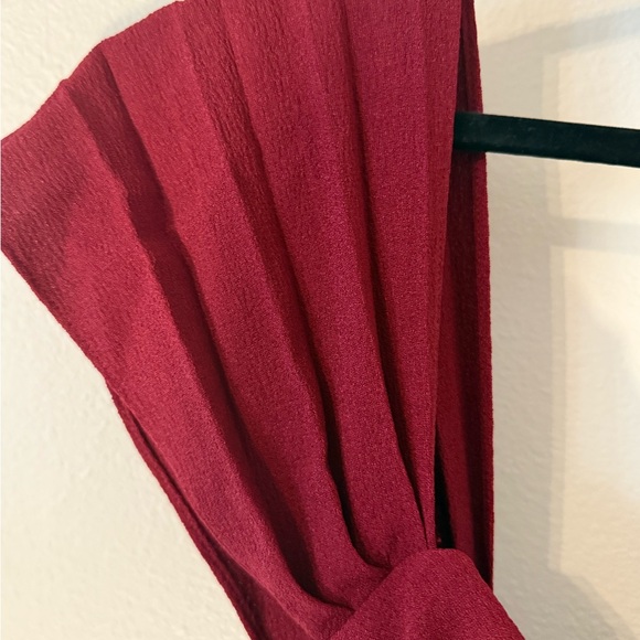 City Chic Deep Red jumpsuit - Picture 7 of 9